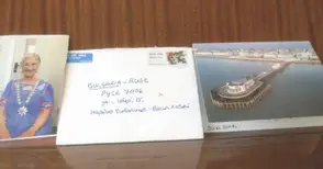 Мерсия Макдермот написа писмо на български до читалище „Васил Левски“