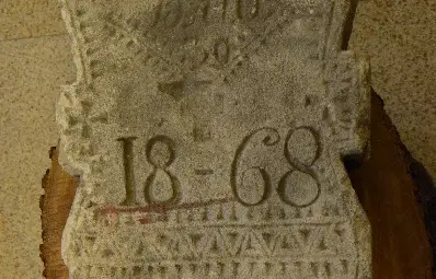 Нова дата на смъртта на Караджата в открития оригинален надгробен камък