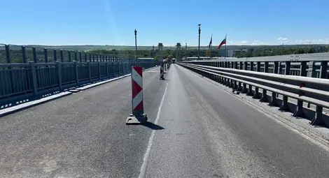 Завършва ремонтът в 413-метровия участък в посока Румъния на Дунав мост