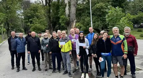 Любители на бягането участваха в организирания от МАКС КЛУБ РУСЕ пролетен крос