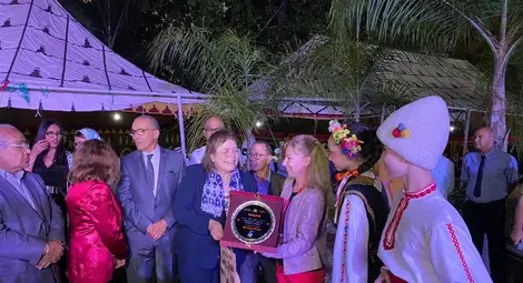 „Русчуклийче” завладя сцената на Международния фестивал „Децата на мира” в Мароко /галерия/ „Русчуклийче” завладя сцената на Международния фестивал „Децата на мира” в Мароко /галерия/