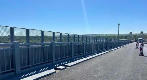 Завършва ремонтът в 413-метровия участък в посока Румъния на Дунав мост