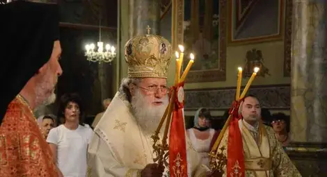 Патриарх Неофит служи в Троянския манастир на Голяма Богородица