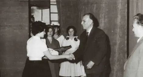 Снимки от честване на 15-ата годишнина на Техникума по машиностроене в Русе.