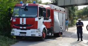 Микробус извади от строя една от новите пожарни