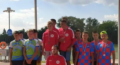 Младите „железничари“ с куп медали на канала в Пловдив Младите „железничари“ с куп медали на канала в Пловдив