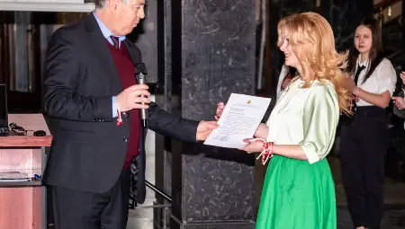 Тържествено откриване на „Синя стая“ в Русенската съдебна палата Тържествено откриване на „Синя стая“ в Русенската съдебна палата