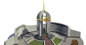 Бяла помага за мемориала на хан Кубрат в Украйна