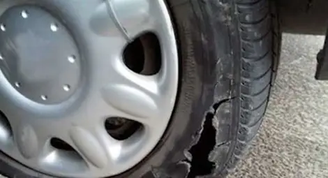 Отмъстител ще се подписва една година за нарязани гуми