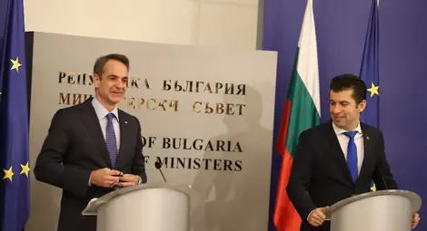 Петков и Мицотакис: София и Атина започват нов етап на сътрудничество