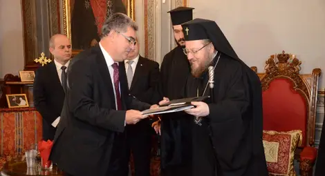 Владиката Наум прие ключовете на &bdquo;Всех Святих&ldquo; на тържествена церемония