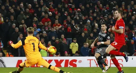 Саутхемптън изхвърли Ливърпул от Купата на Лигата