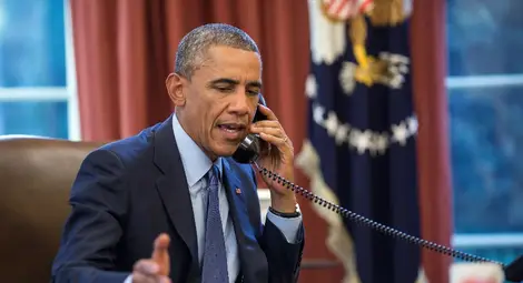 Обама въодушевен от обаждане на Путин
