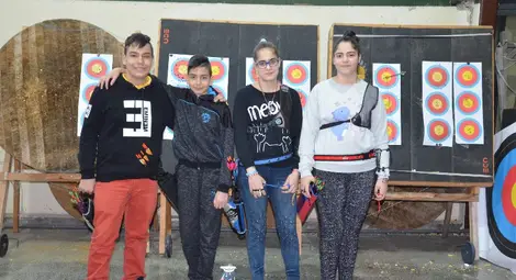 Стрелците с лък се включиха във втория етап на инициативата и бързо отчетоха отлична работа. Снимка: Красимир СТОЯНОВ