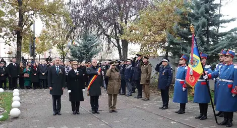 Данаил Ковачев и Георги Георгиев присъстваха на парад в Гюргево по случай Националния празник на Румъния