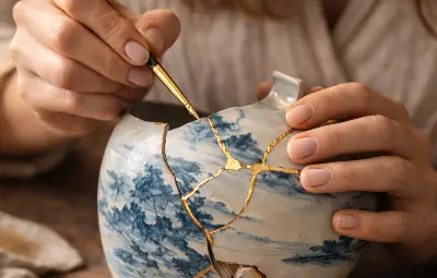 Кинцуги. Kогато раните ни се превръщат в злато Кинцуги. Kогато раните ни се превръщат в злато