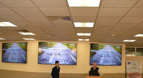 Фирмата с интерес към Летище Русе &bdquo;Дронамикс&ldquo; представи иновативни товарни дронове университета