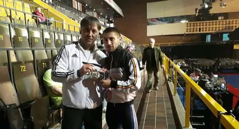 Златен Ванев изведе до три евромедала кумец от Молдова