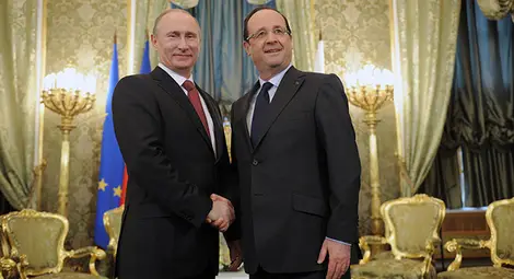 Путин поканен на чевстване във Франция Путин поканен на чевстване във Франция