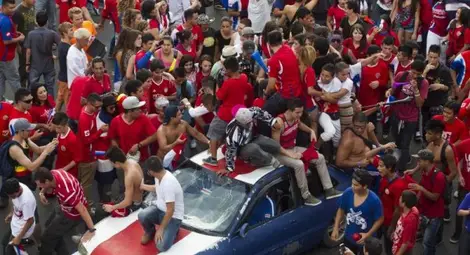 Коста Рика полудя след триумфа над Гърция