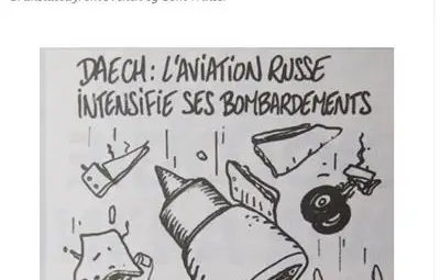 "Шарли Ебдо" подразни Русия с карикатури за разбилия се в Синай самолет А321