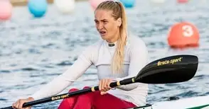 Гришина с първа лодка на отборното в Пловдив