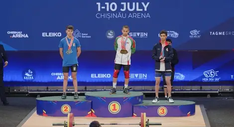 Нова златна щанга за ТСК „Русе“ на европейското първенство Нова златна щанга за ТСК „Русе“ на европейското първенство