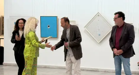 Художникът Даниел Дянков представи изложба на 60-ия си рожден ден в Художествената галерия в Русе