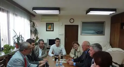 Областният управител и неговите заместници се срещнаха с проф. Марсел ван де Воорде