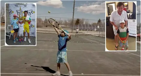 Светът говори за Тео -&nbsp;български феномен, който играе тенис и с двете ръце