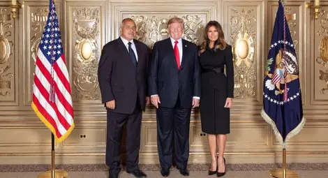 Бойко Борисов на снимка със семейство Тръмп
