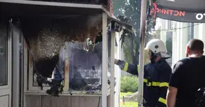 Запален фритюрник едва не взриви барче до училище