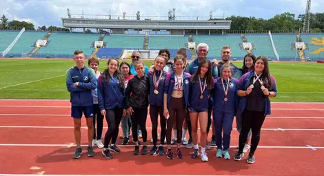 Дунавската лека атлетика със 7 медала и златна отборна купа