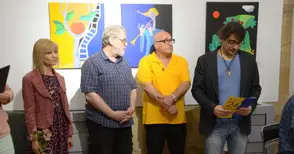Четирима художници откриха 24-каратова изложба за 24 май