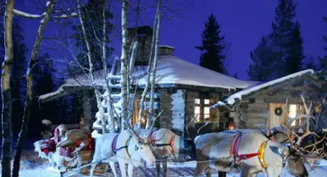 Дядо Коледа потегля с елените на 23-ти в 19 ч Дядо Коледа потегля с елените на 23-ти в 19 ч