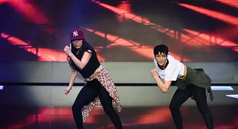 Петко Димитров срещу Симона Пейчева в адреналиновото шоу "И аз го мога" /галерия/