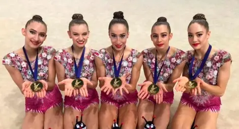 Ансамбълът ни по художествена гимнастика с нов златен медал Ансамбълът ни по художествена гимнастика с нов златен медал