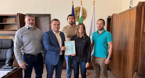 Габриела Дончева бе отличена от кмета на Русе Пенчо Милков като &bdquo;Спортист на месеца&ldquo;