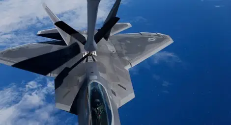 Новият &bdquo;Ф-22 Раптор&ldquo; участва за първи път в бойни действия