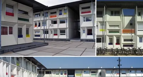 Строят първия хотел от контейнери у нас Строят първия хотел от контейнери у нас