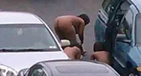 Полицаи гонят гола жена по улиците в Кюстендил