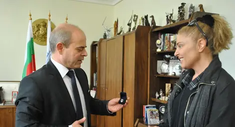 Хилда Казасян с почетна значка на Малката Виена