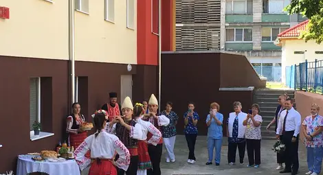 След ремонта сградата вече е с висок клас енергийна ефективност.Снимки: Митко АНДРЕЕВ