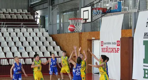 Баскетболен фестивал събра над 70 деца в зала &bdquo;Дунав&ldquo;