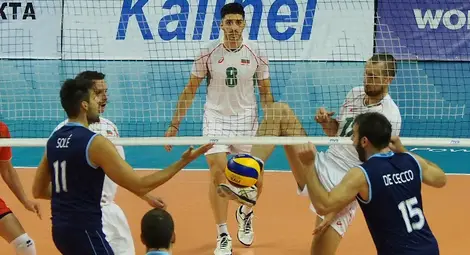 България победи Аржентина и си гарантира първото място в Група С на Световната лига България победи Аржентина и си гарантира първото място в Група С на Световната лига