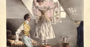 Омир на гризетките и френската версия на италианската пица