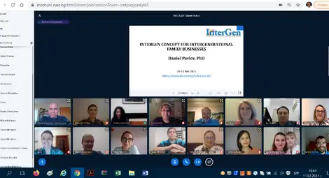 Участници от два континента събраха първите онлайн срещи на международната академична мрежа&nbsp;INTERGEN