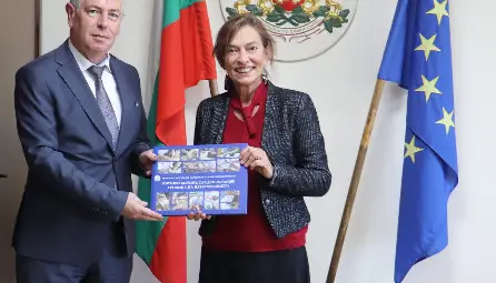 Областният управител Данаил Ковачев представи потенциала на Русе и региона пред посланика на Германия Ирене Планк