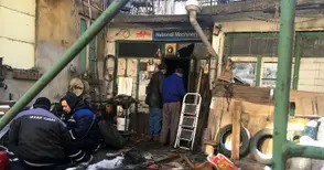 Оставена да гори след работа печка едва не изгори къща