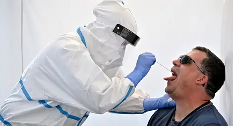 Русе остава в червената зона по заболеваемост от COVID-19 Русе остава в червената зона по заболеваемост от COVID-19